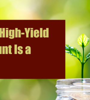 Investing in a High-Yield Savings Account